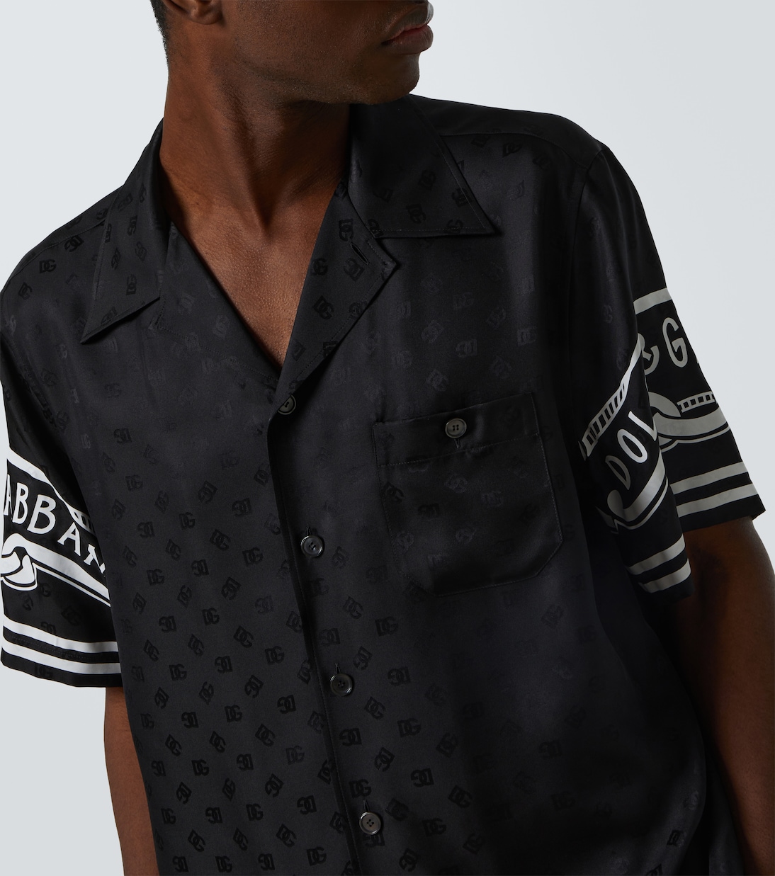 Printed silk twill shirt | Dolce&Gabbana