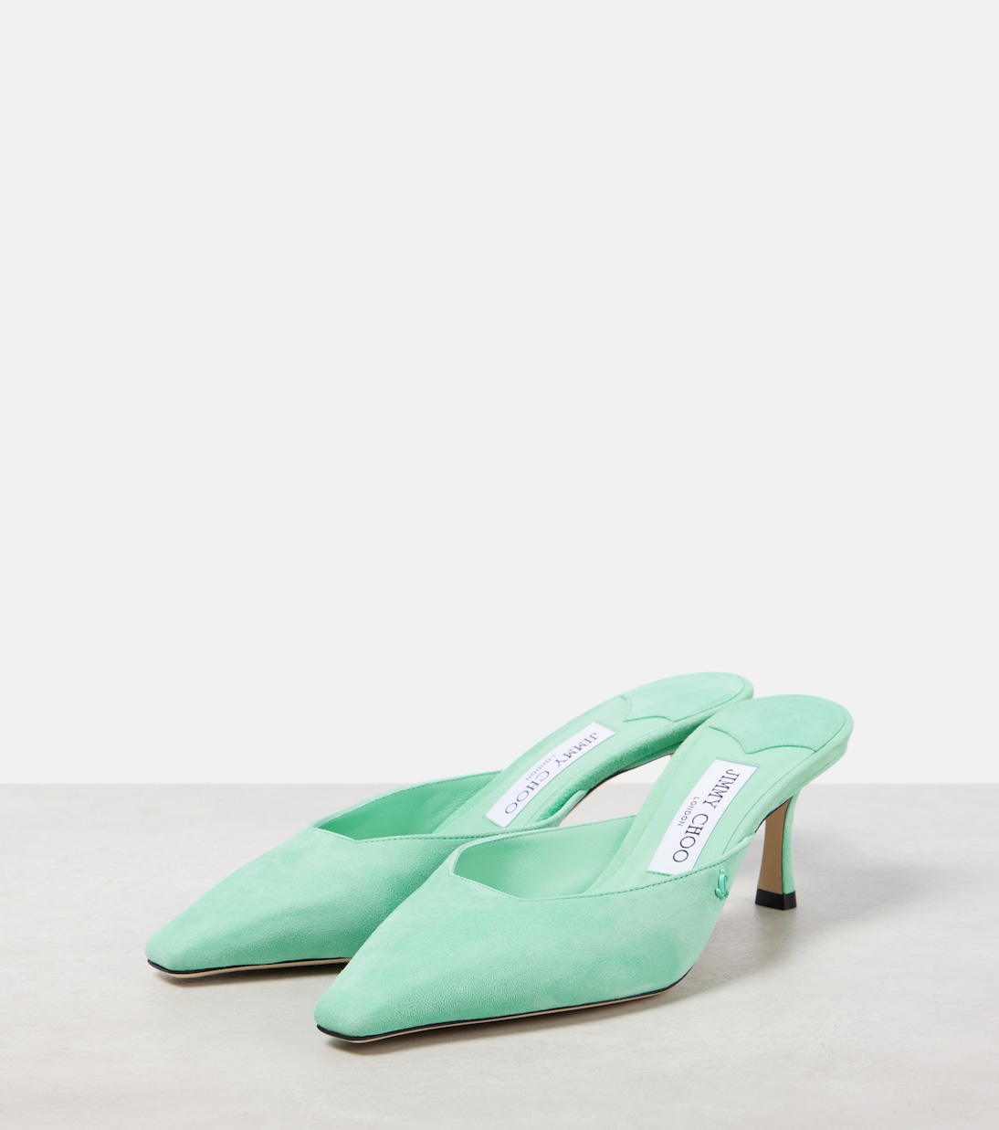 Mules Vivi 65 en daim | Jimmy Choo
