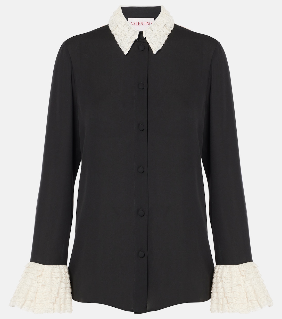 Blusa in georgette di seta | Valentino