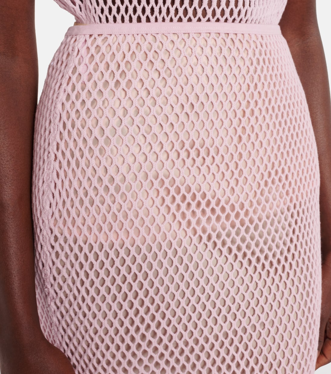 Gonna midi in crochet | Prada