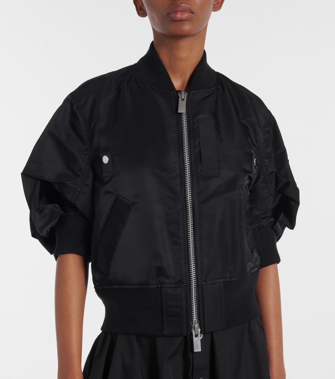 Giacca blouson in twill tecnico | Sacai