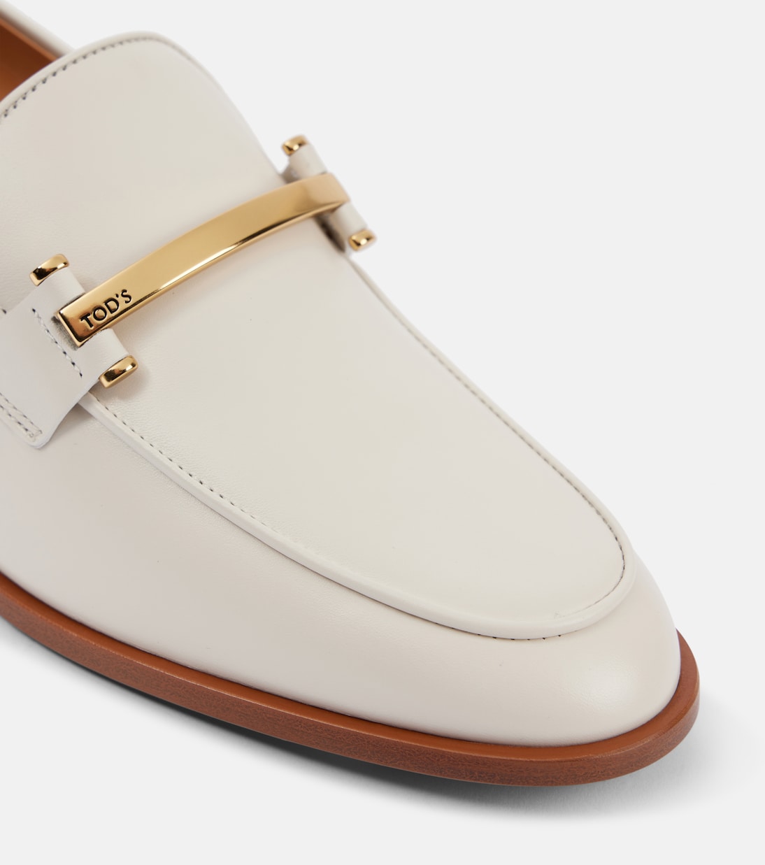 Leather loafer pumps | Tod's