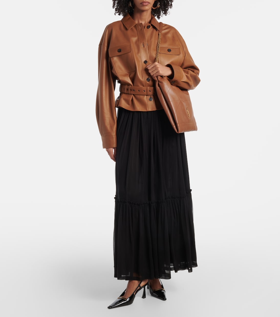 Escarpins Jacqueline en cuir verni | Saint Laurent
