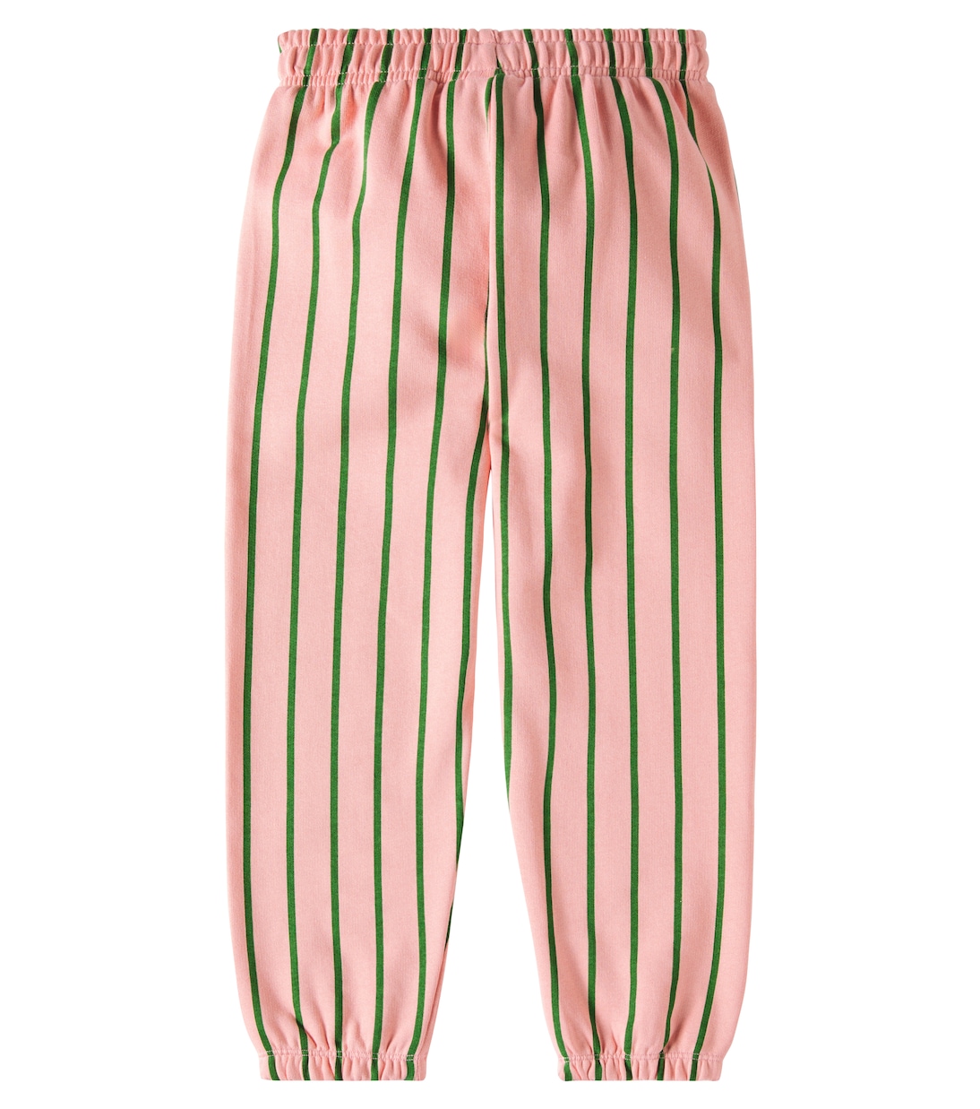 Pantalones deportivos de algodón a rayas | Mini Rodini
