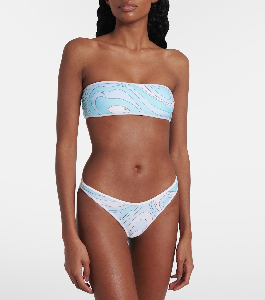 Top bikini a fascia Marmo | Pucci