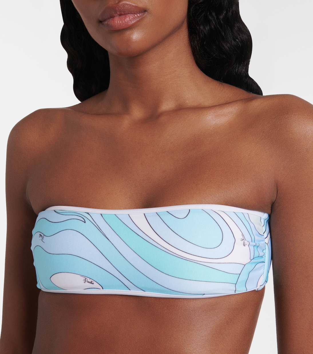 Top bikini a fascia Marmo | Pucci
