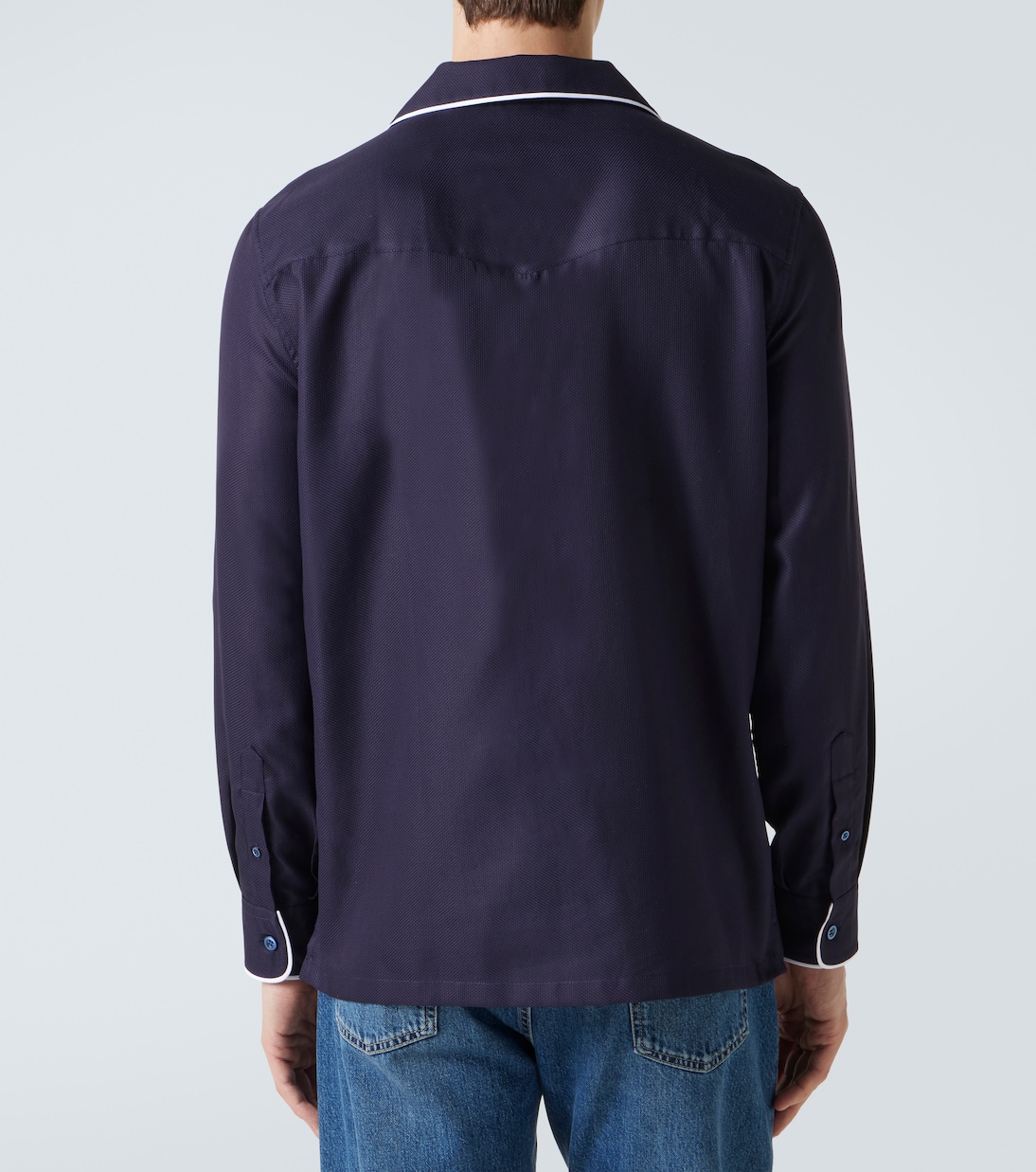 Pyjama-Hemd aus Baumwolle | Brunello Cucinelli