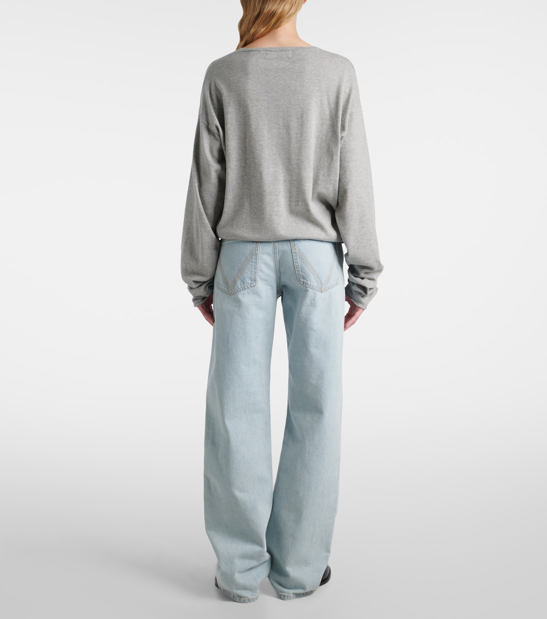 Top N°347 Aries in cotone e cashmere | Extreme Cashmere