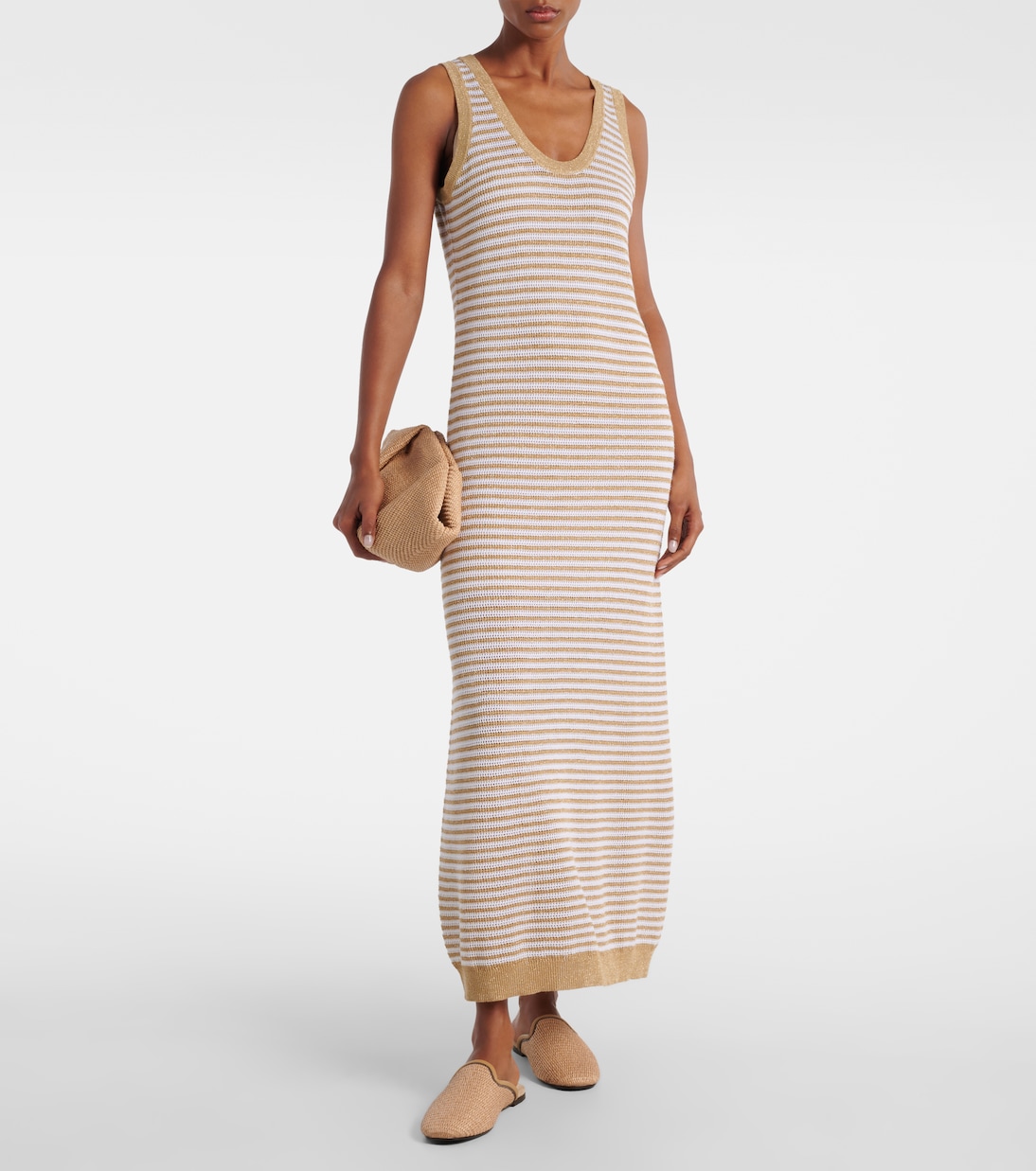 Maxikleid aus Strick | Brunello Cucinelli