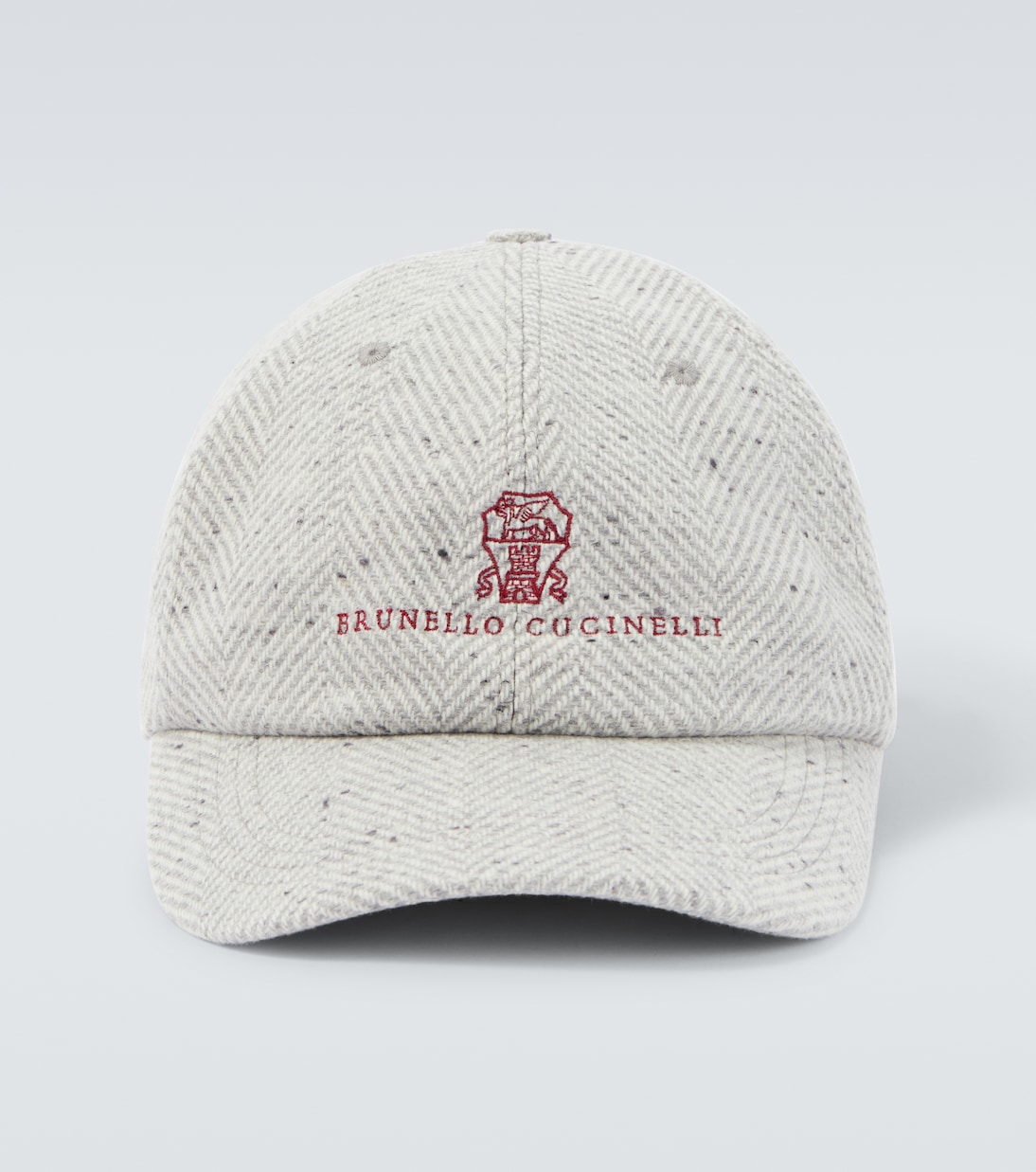 Logo wool and cashmere baseball cap | Brunello Cucinelli