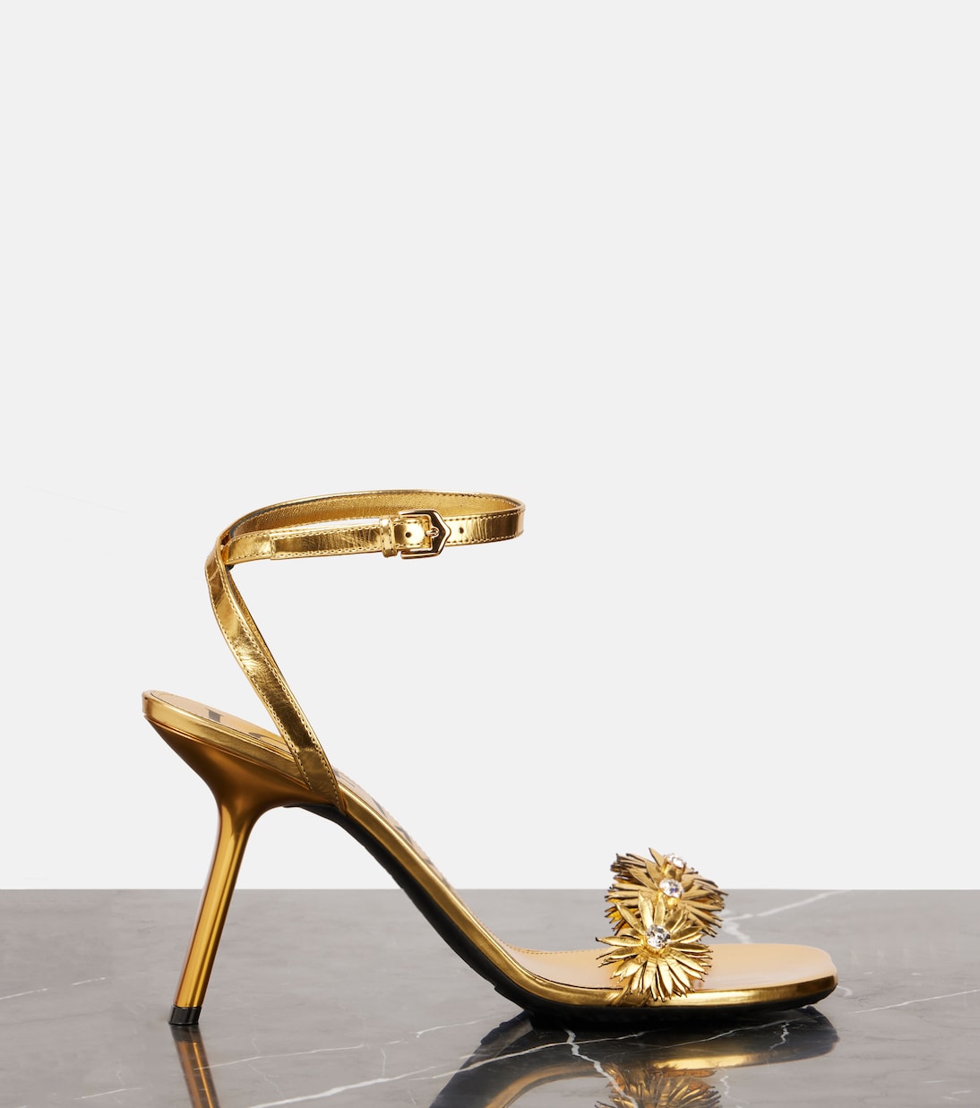 Paula's Ibiza Sandalen Petal aus Leder | Loewe