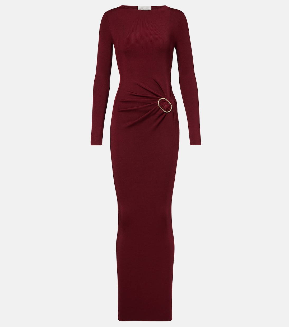 Abito lungo in jersey arricciato | Roland Mouret