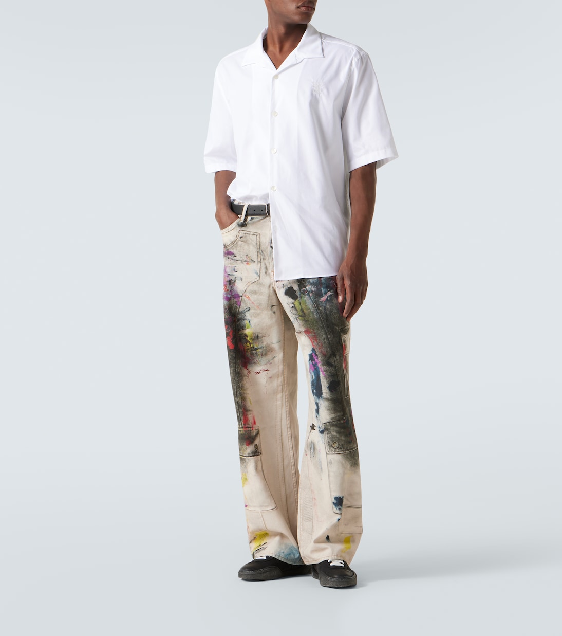 1981 trompe l'oeil canvas cargo pants | Acne Studios