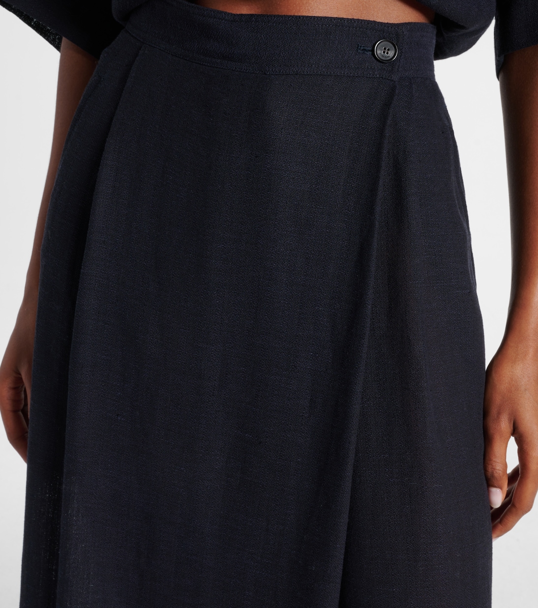 Pantaloni a gamba larga Lil in lino | Loro Piana