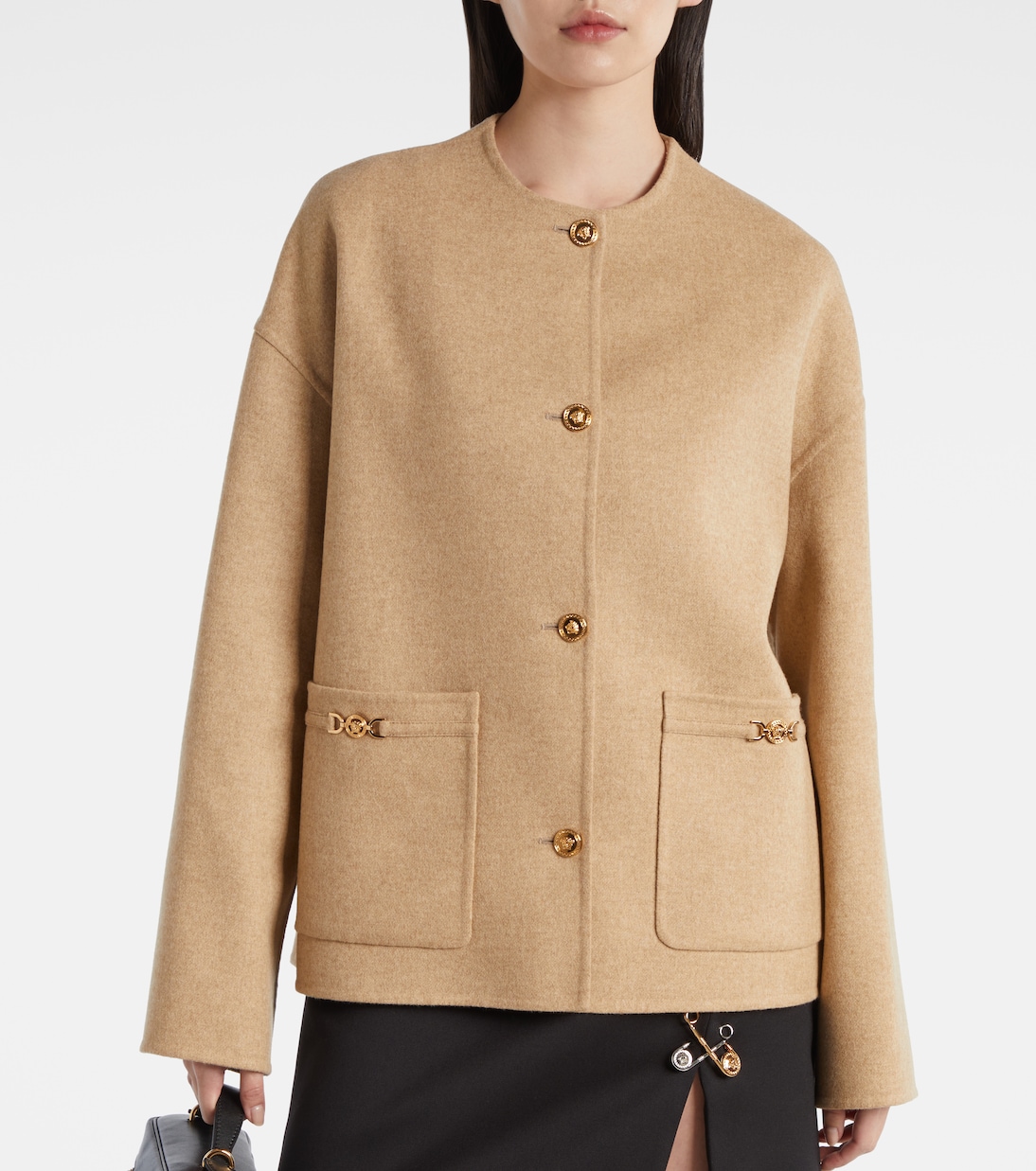 Wool-blend jacket | Versace