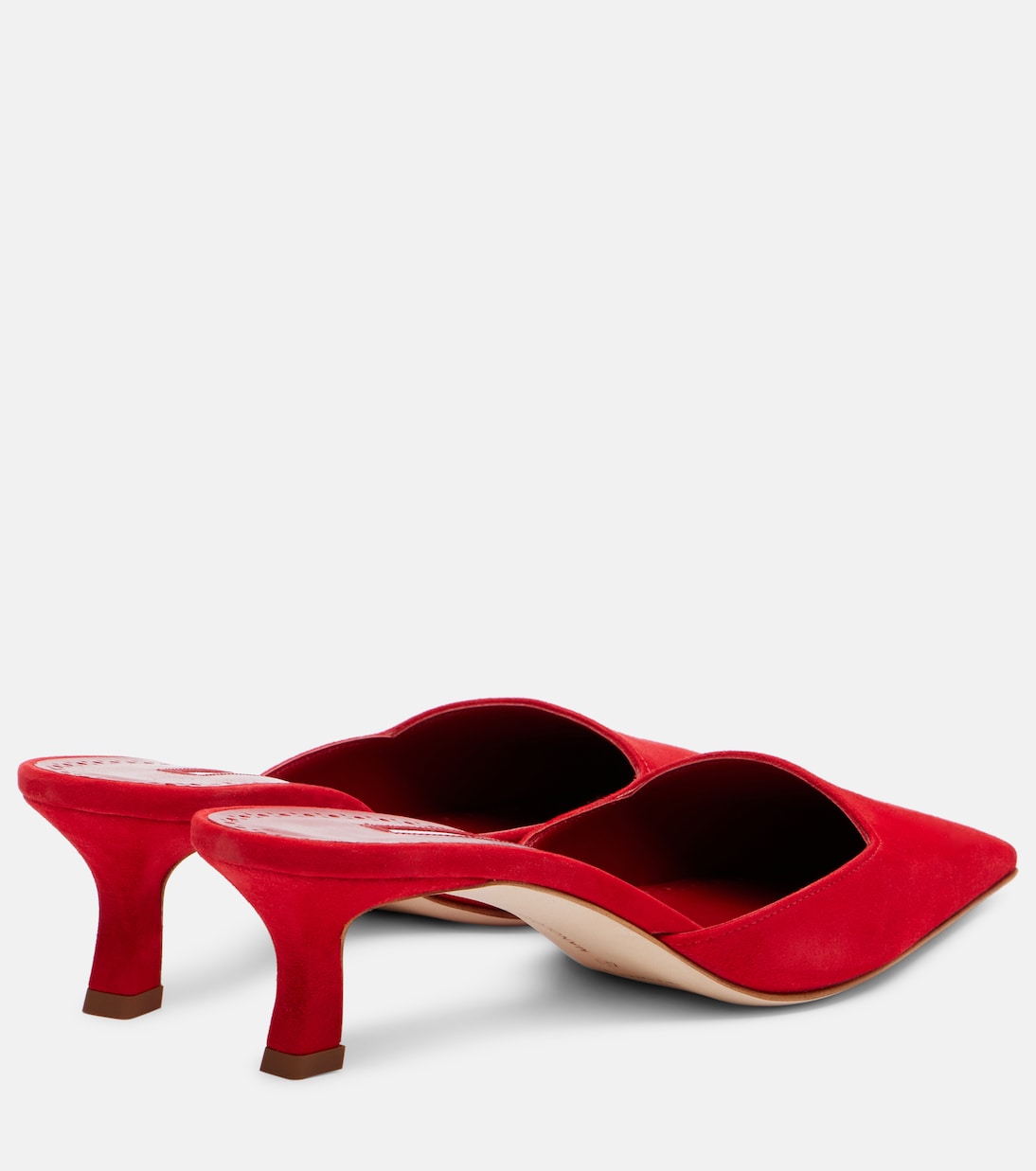 Moiramu suede mules | Manolo Blahnik