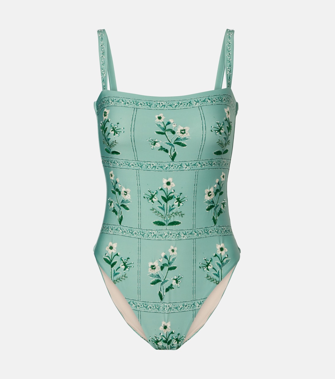 Maillot de bain Durazno Ceiba à fleurs | Agua by Agua Bendita