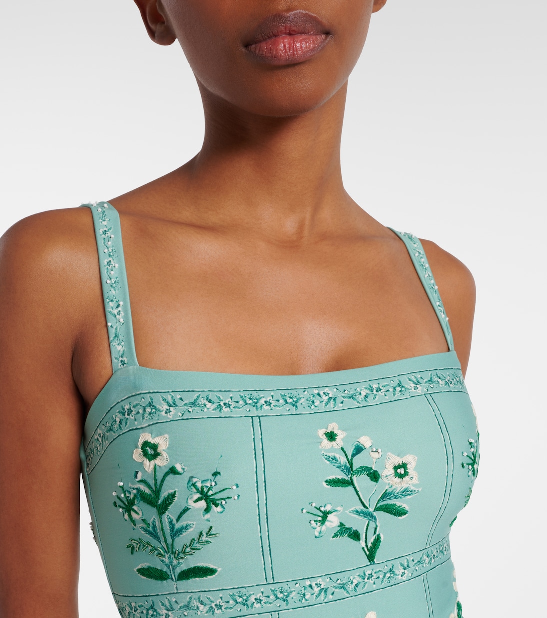Maillot de bain Durazno Ceiba à fleurs | Agua by Agua Bendita