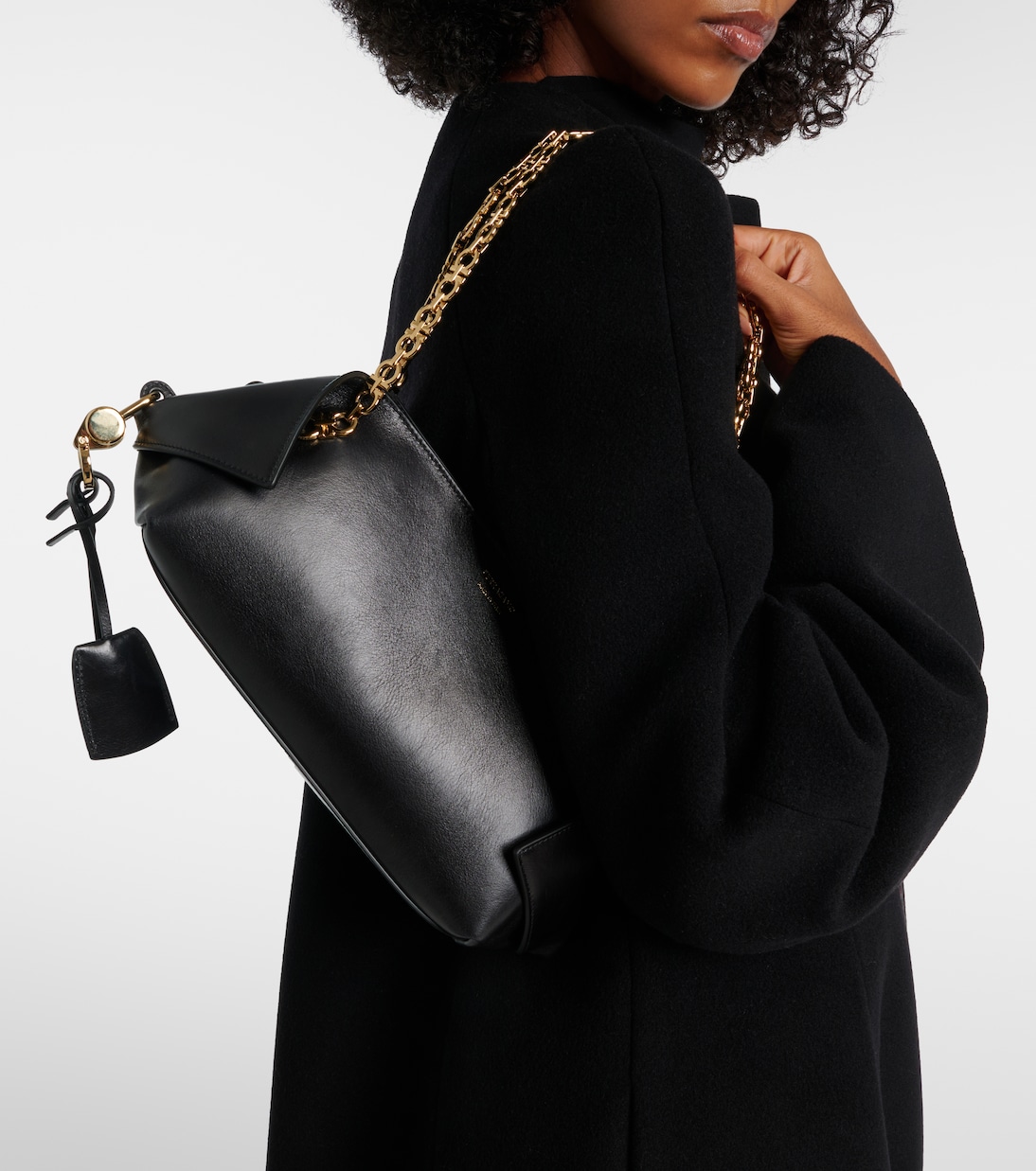 Scarf Small leather shoulder bag | Ferragamo
