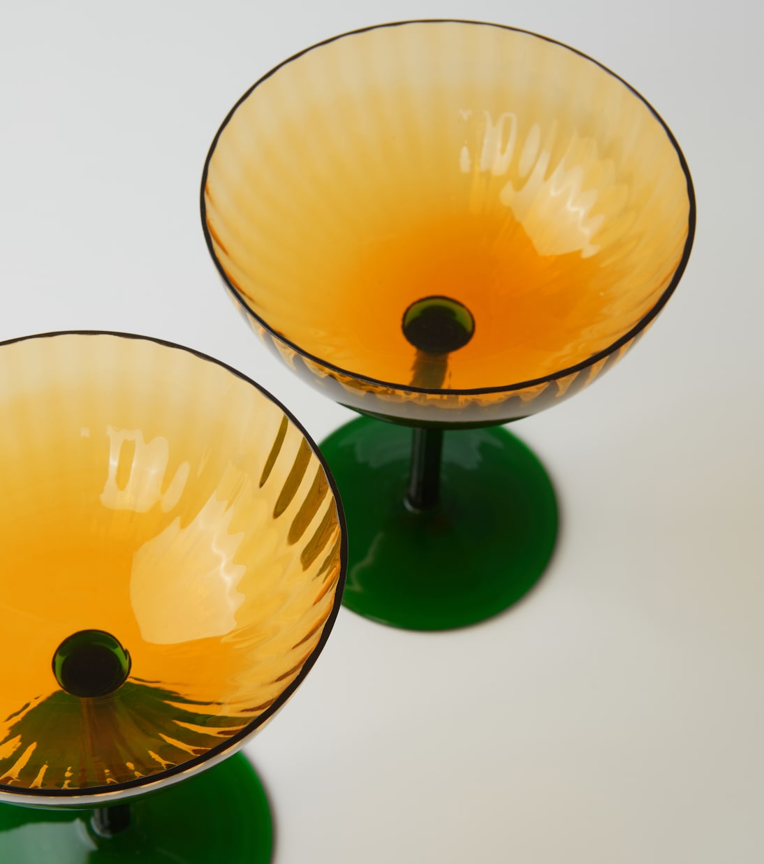 Set of 2 champagne coupe glasses | La DoubleJ
