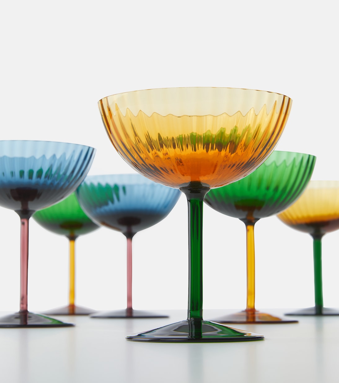 Set of 2 champagne coupe glasses | La DoubleJ