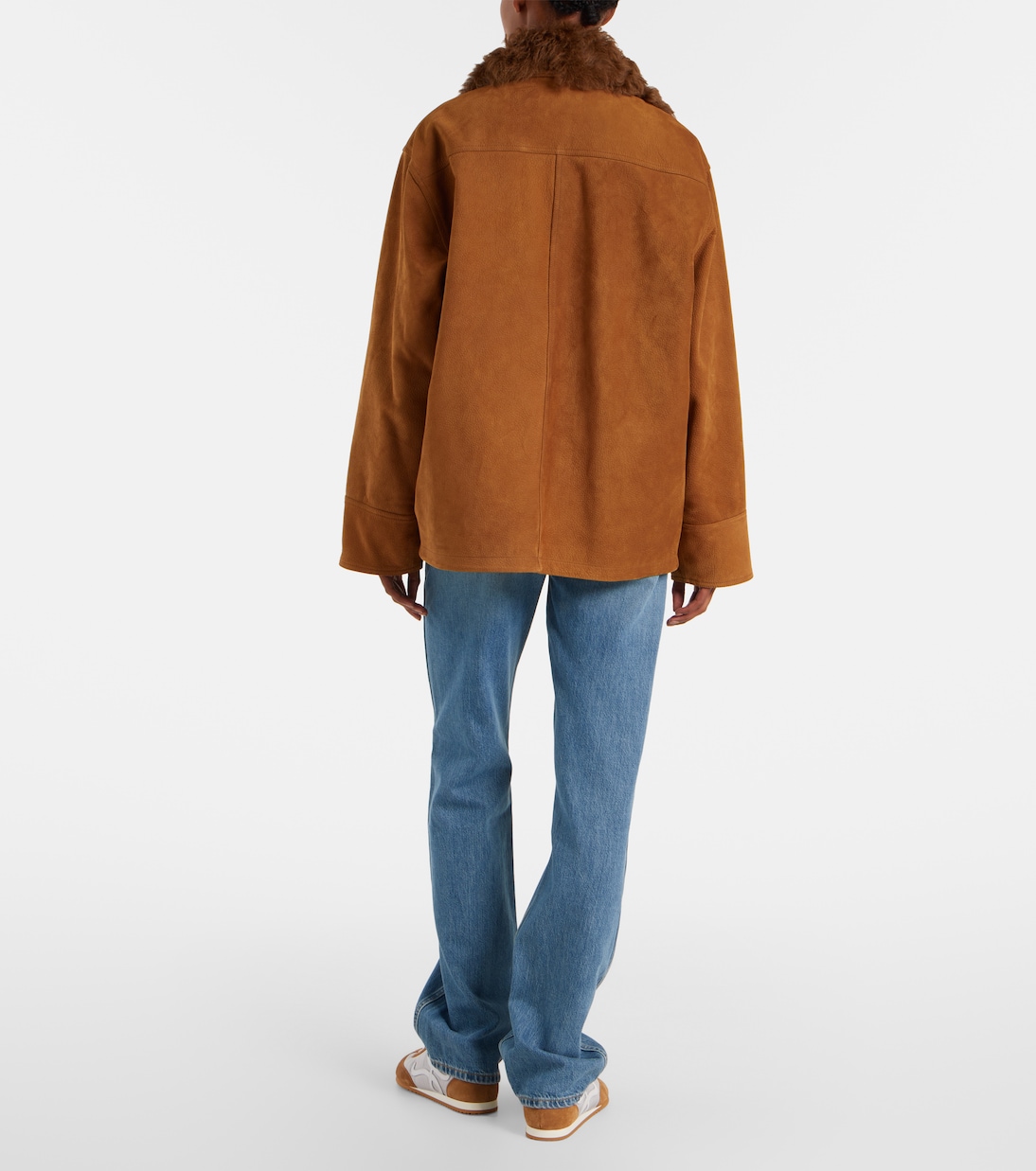 Oversized leather jacket | Plan C
