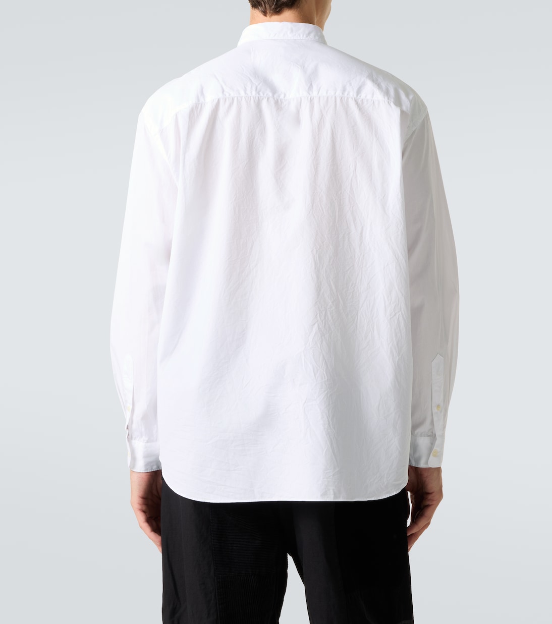 Patchwork cotton poplin shirt  | Comme des Garçons Homme