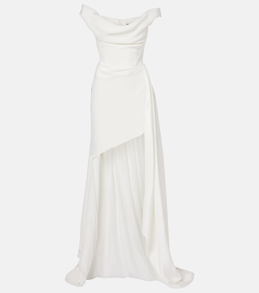 Bridal Comet off-shoulder silk minidress | Vivienne Westwood