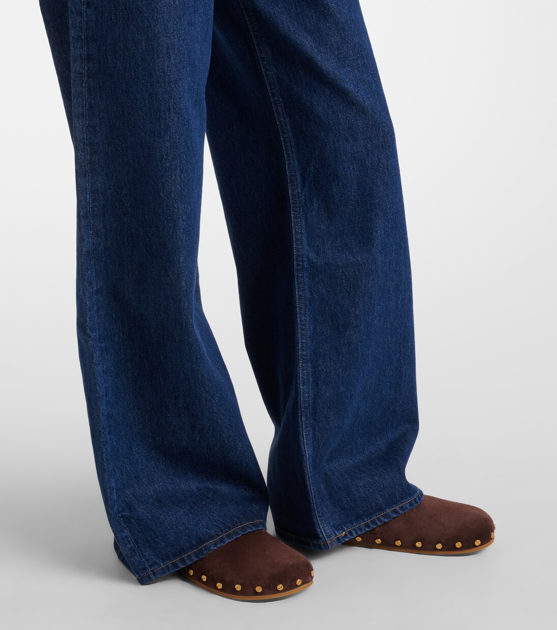 Dame high-rise wide-leg jeans | Agolde