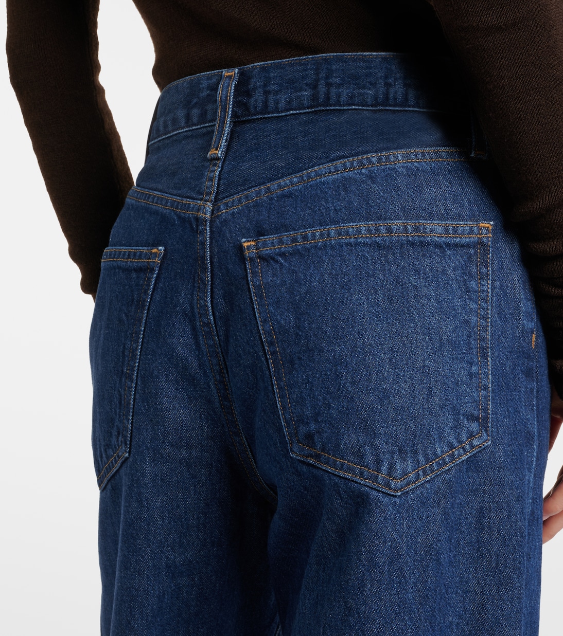 Dame high-rise wide-leg jeans | Agolde