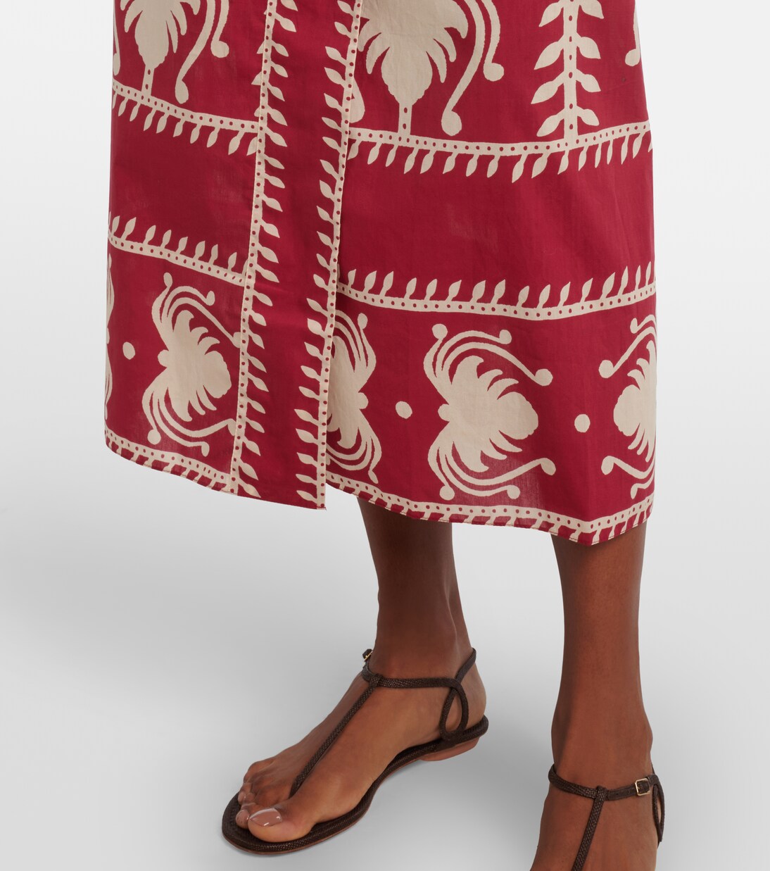 Wickelkleid Ancient Peru aus Baumwolle | Johanna Ortiz