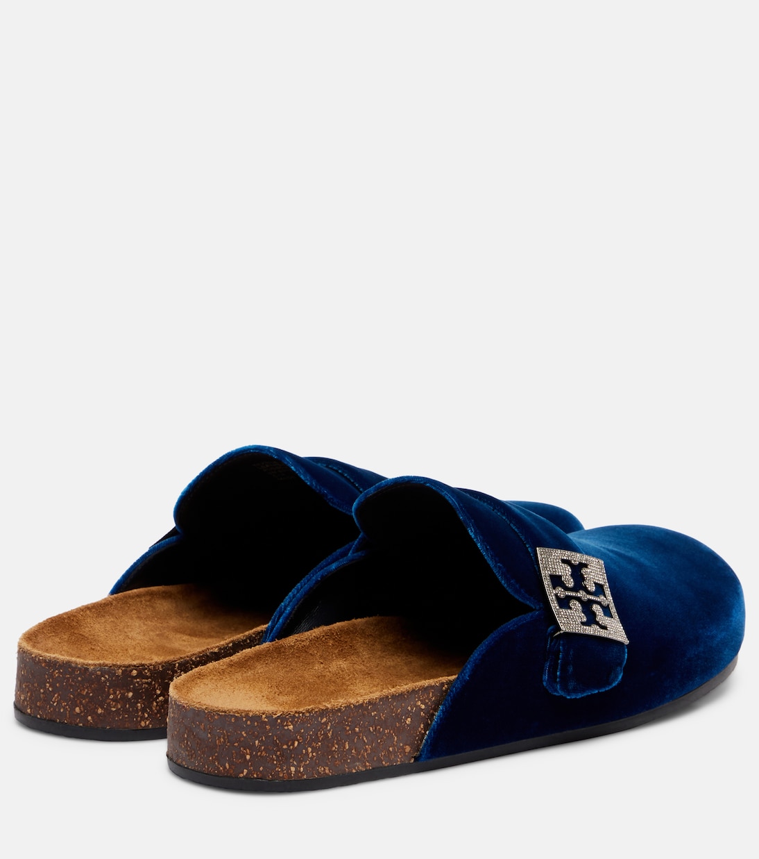 Mellow embellished velvet mules | Tory Burch