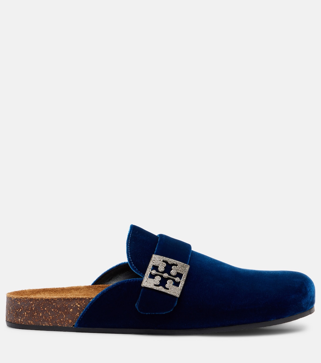 Mellow embellished velvet mules | Tory Burch