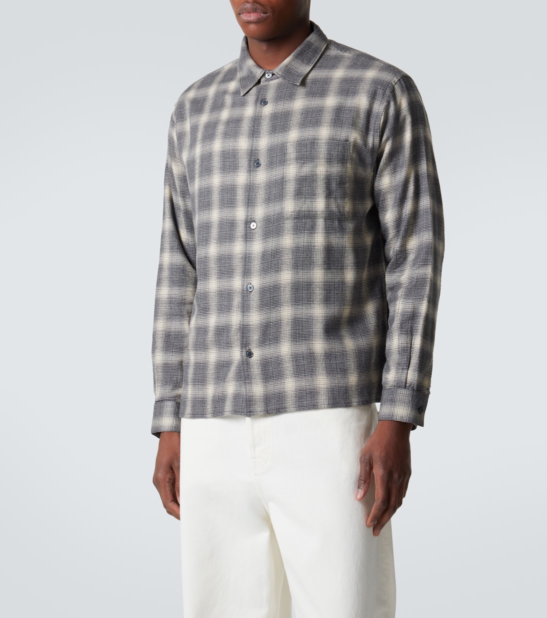 Chemise en coton à carreaux | Frame