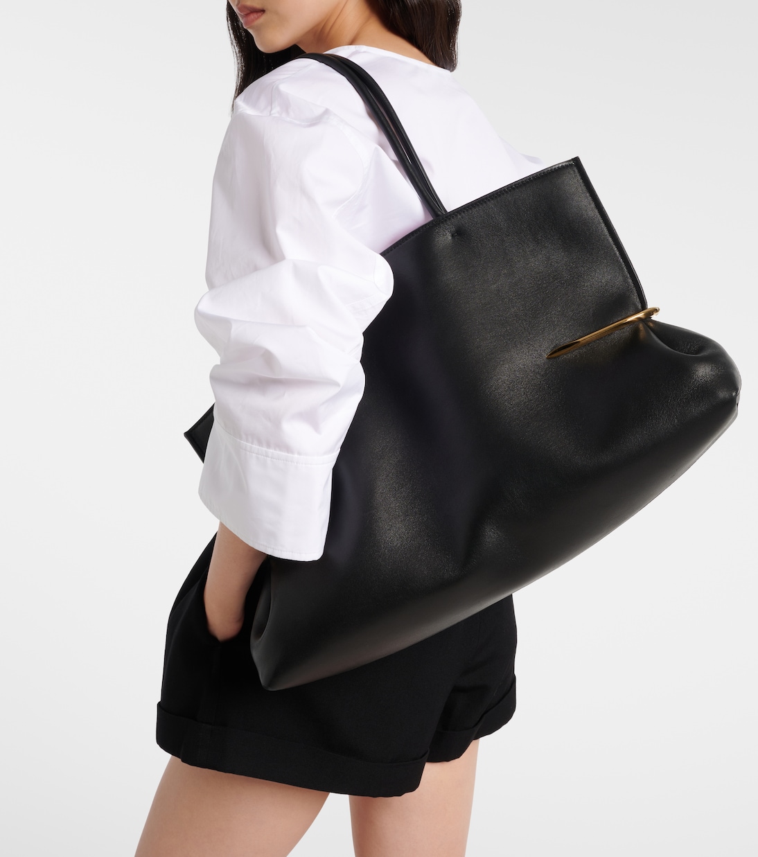 Tote Bag Pinch Small aus Leder | Givenchy