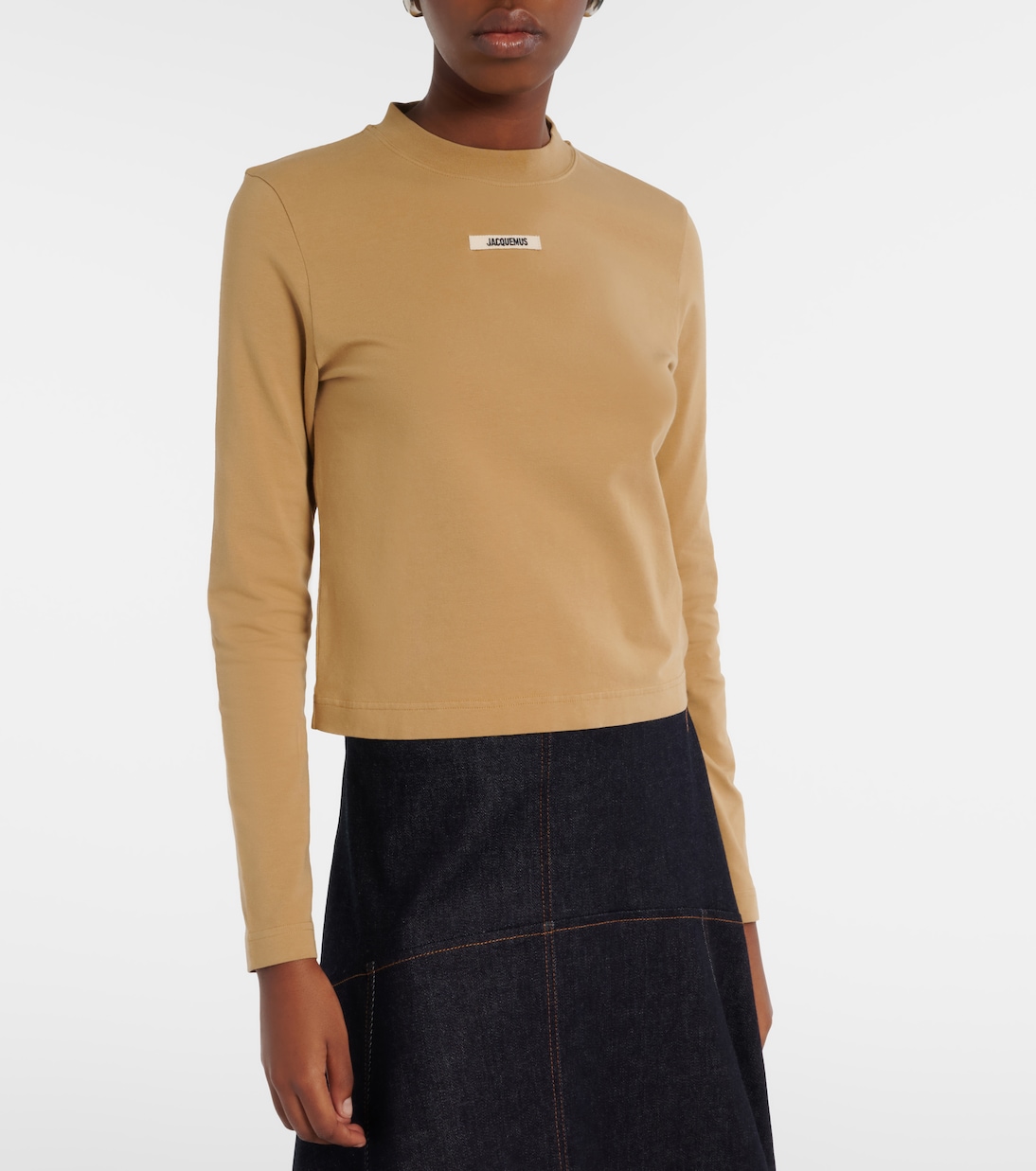 Camiseta Gros Grain en mezcla de algodón | Jacquemus