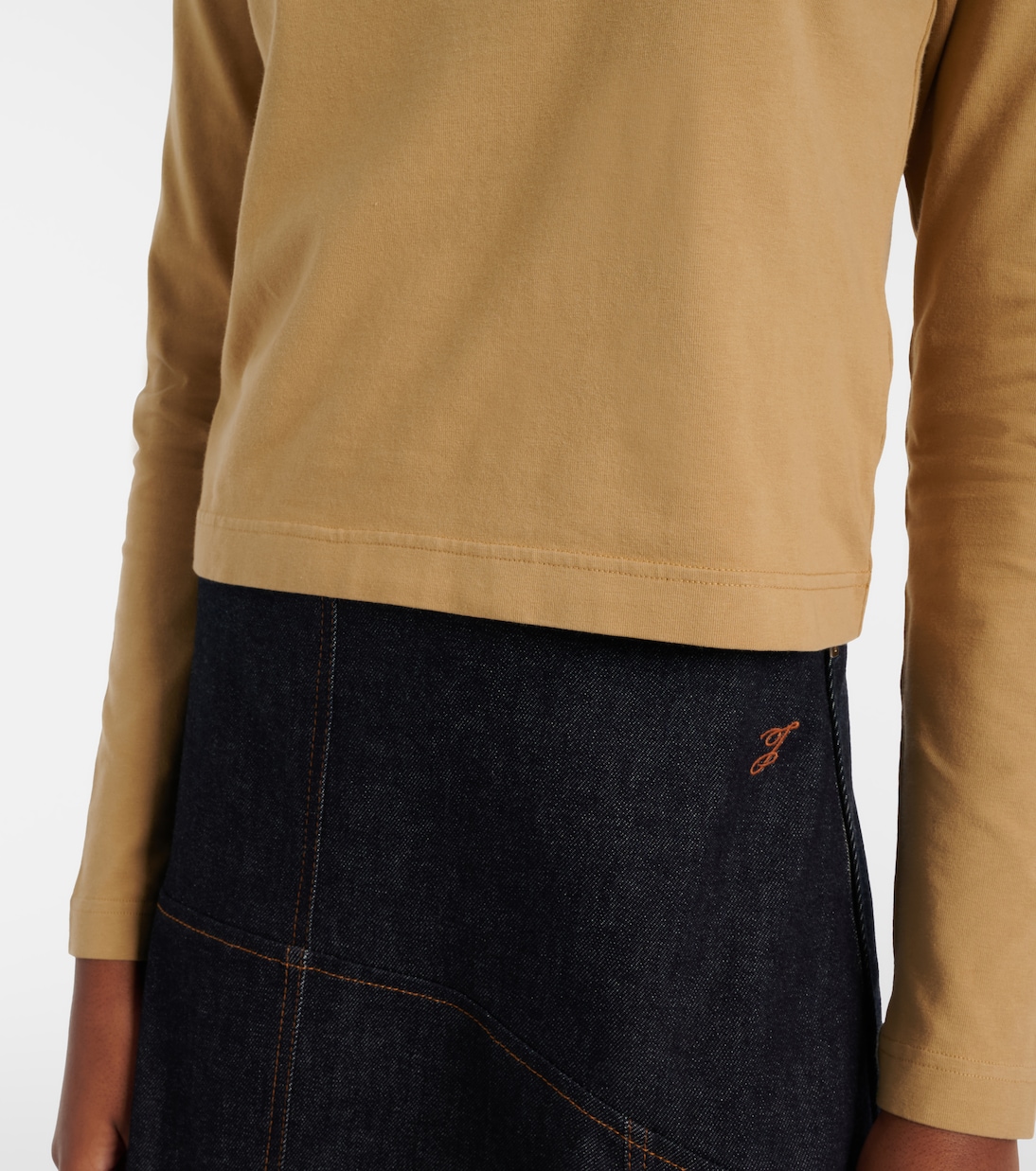 Camiseta Gros Grain en mezcla de algodón | Jacquemus