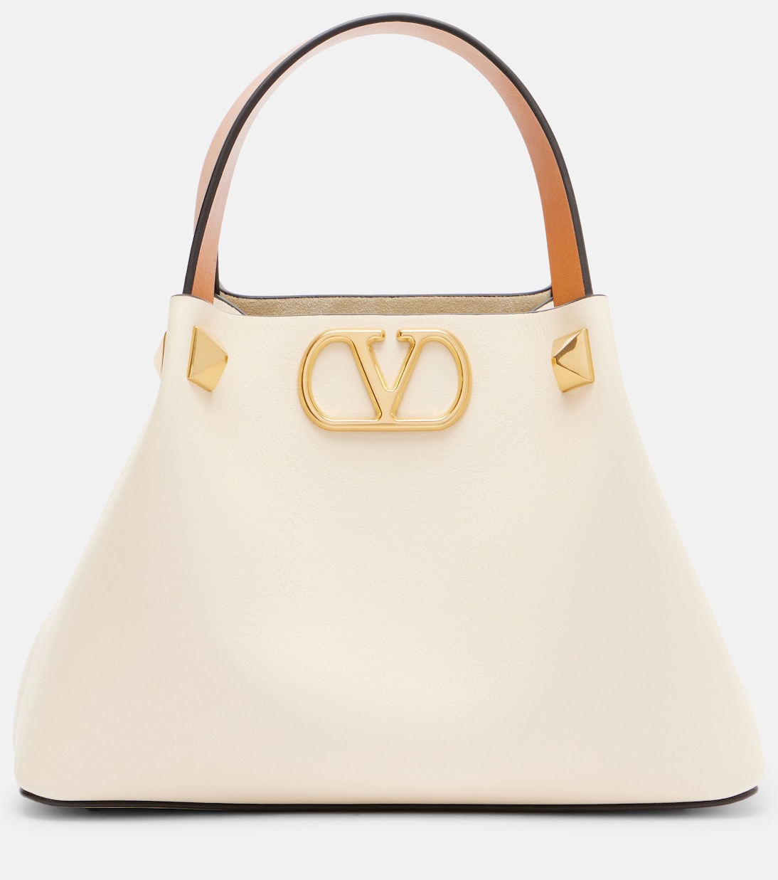 VLogo Small leather tote bag | Valentino Garavani