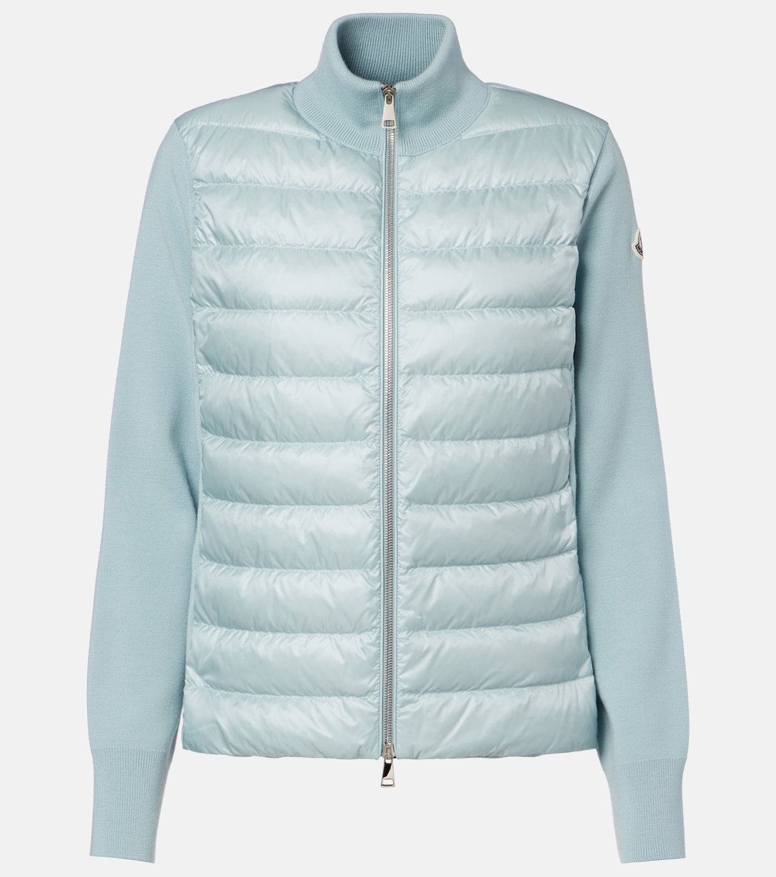 Cardigan matelassé en laine vierge | Moncler