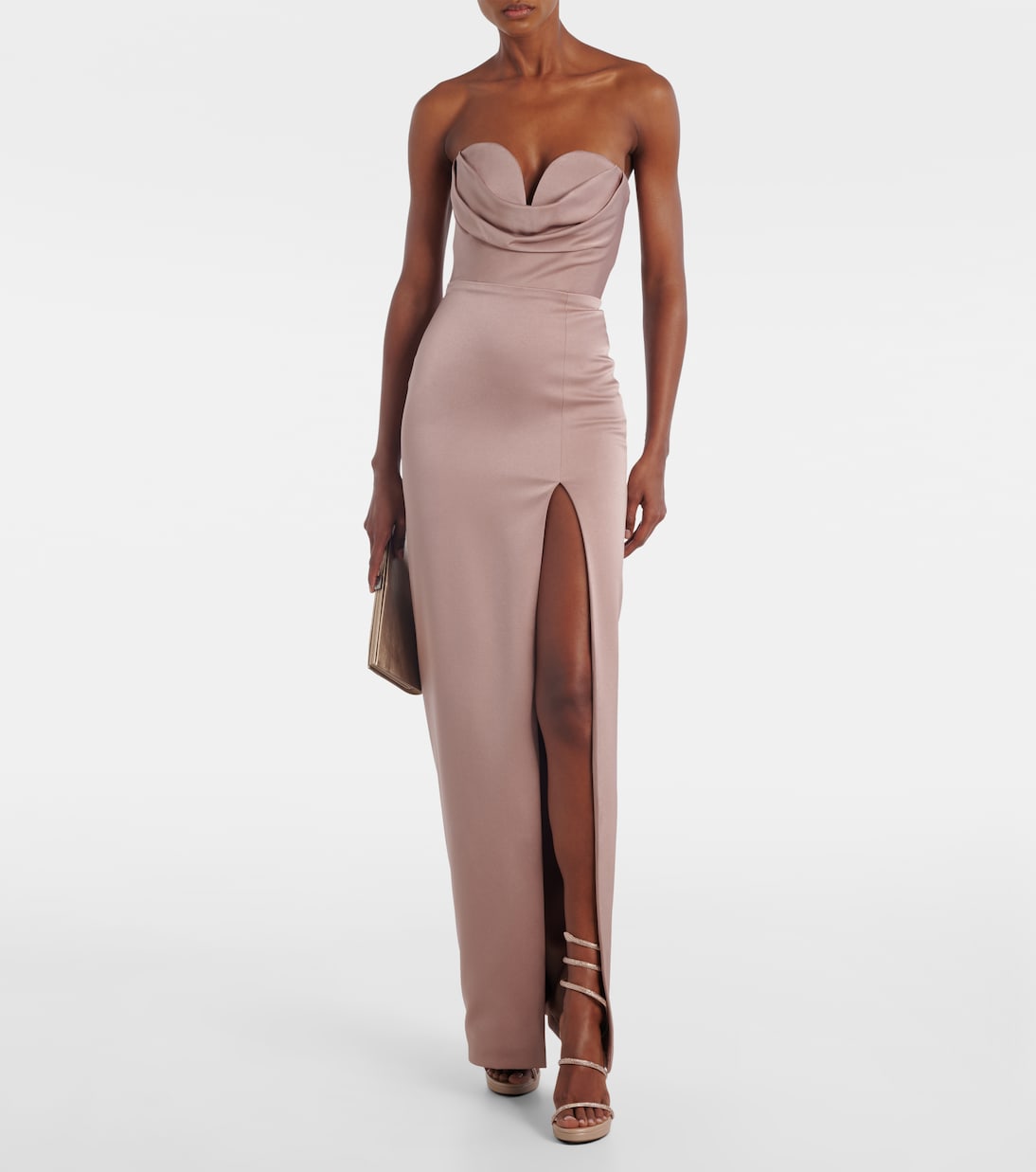 Cleo embellished satin sandals | Rene Caovilla