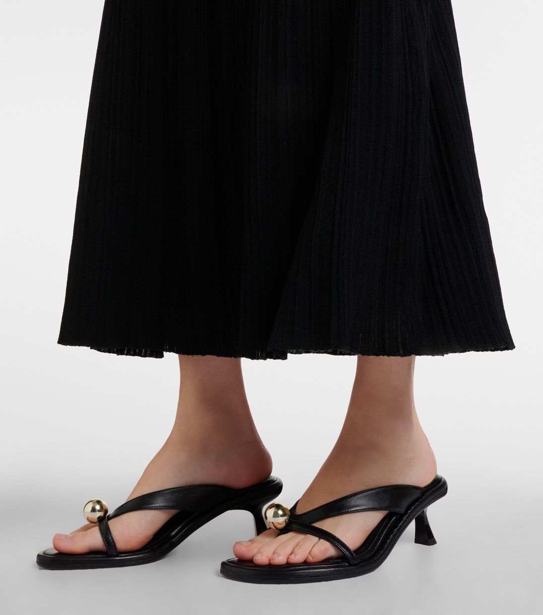 Estela leather thong sandals | Souliers Martinez