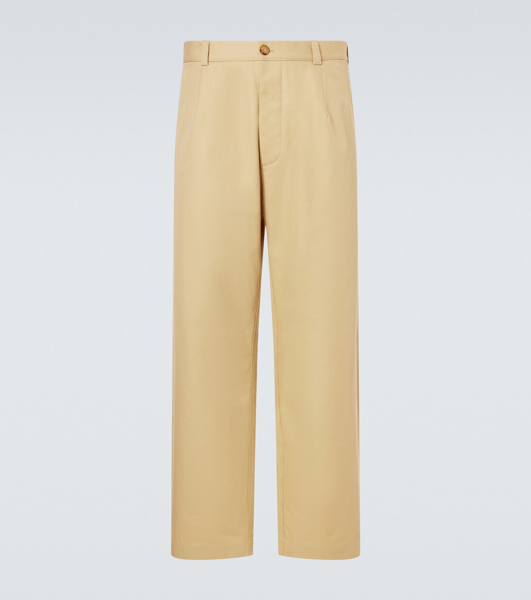 Fuji cotton twill straight pants | Loro Piana