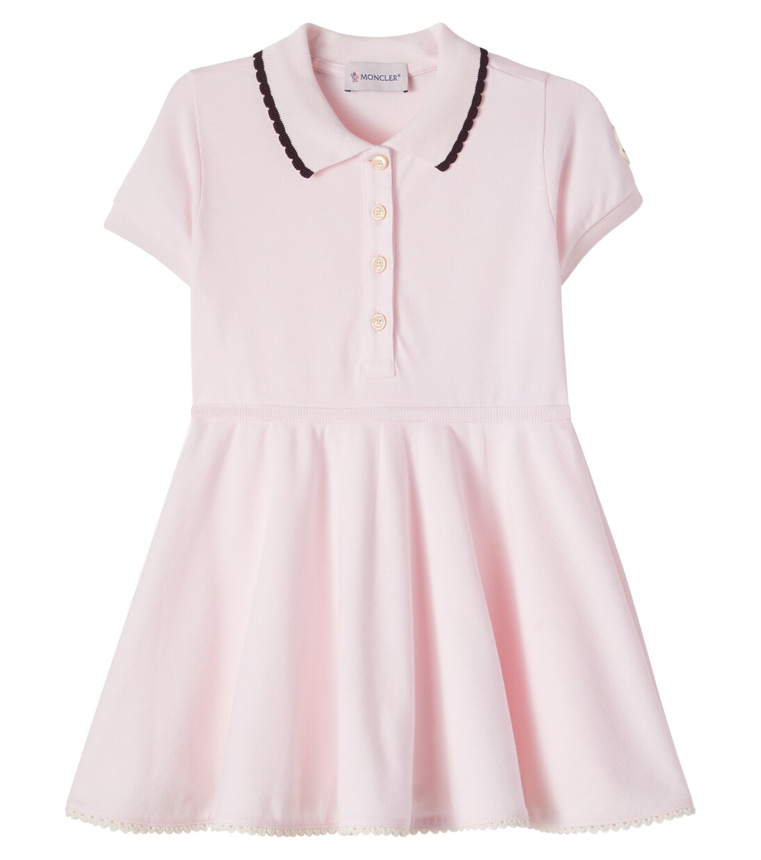Cotton shirt dress | Moncler Enfant