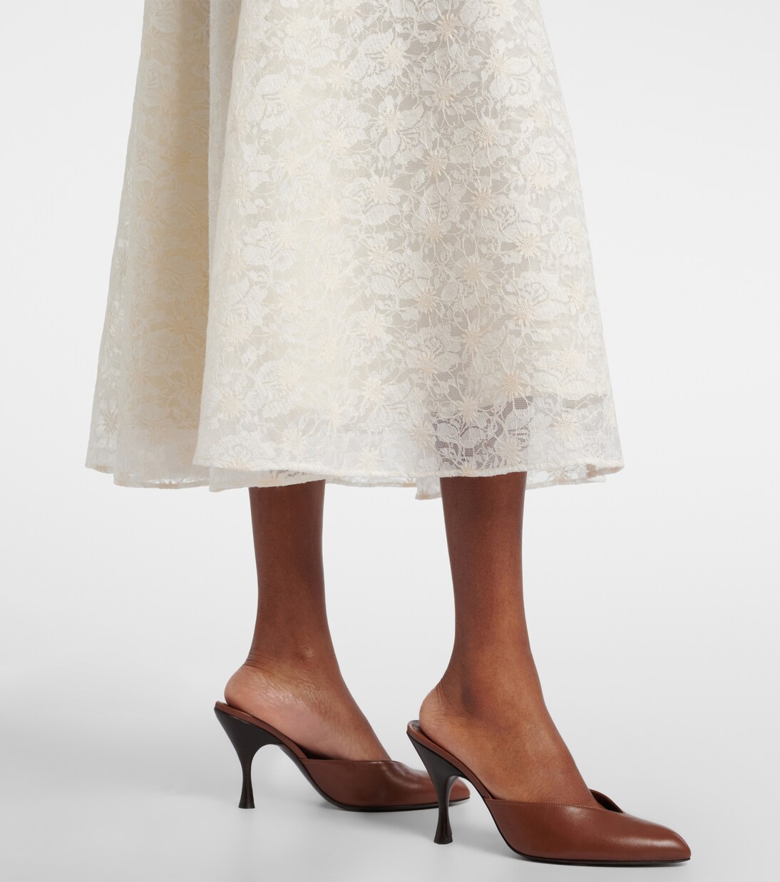 Avena embroidered midi skirt | Max Mara