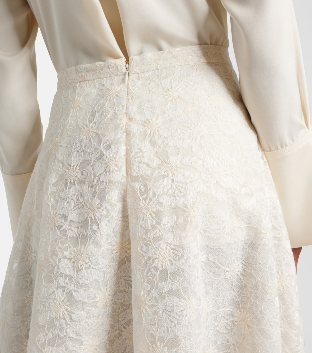 Avena embroidered midi skirt | Max Mara