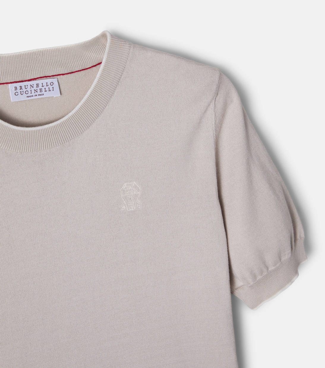 Logo cotton top | Brunello Cucinelli Kids