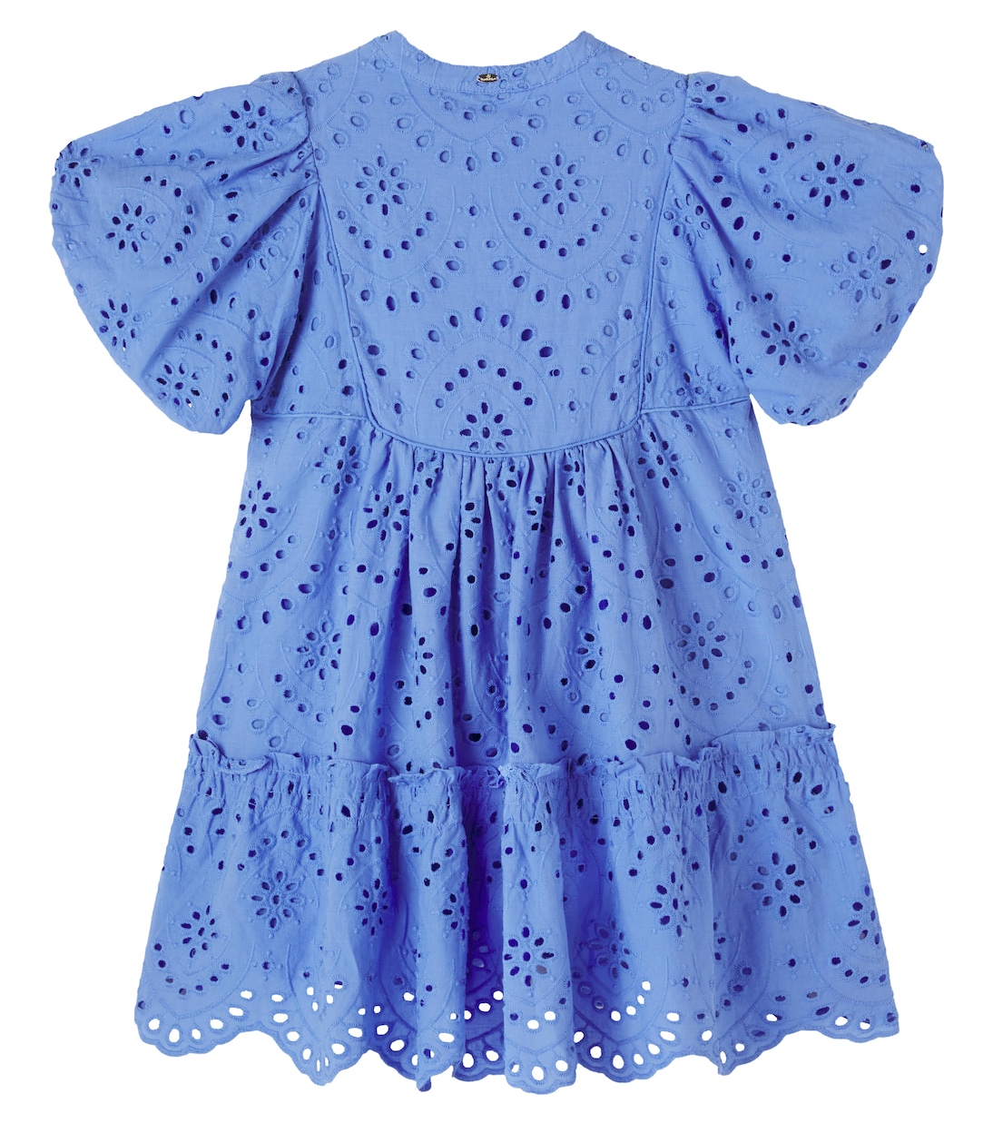 Cruz broderie anglaise cotton dress | Poupette St Barth Kids