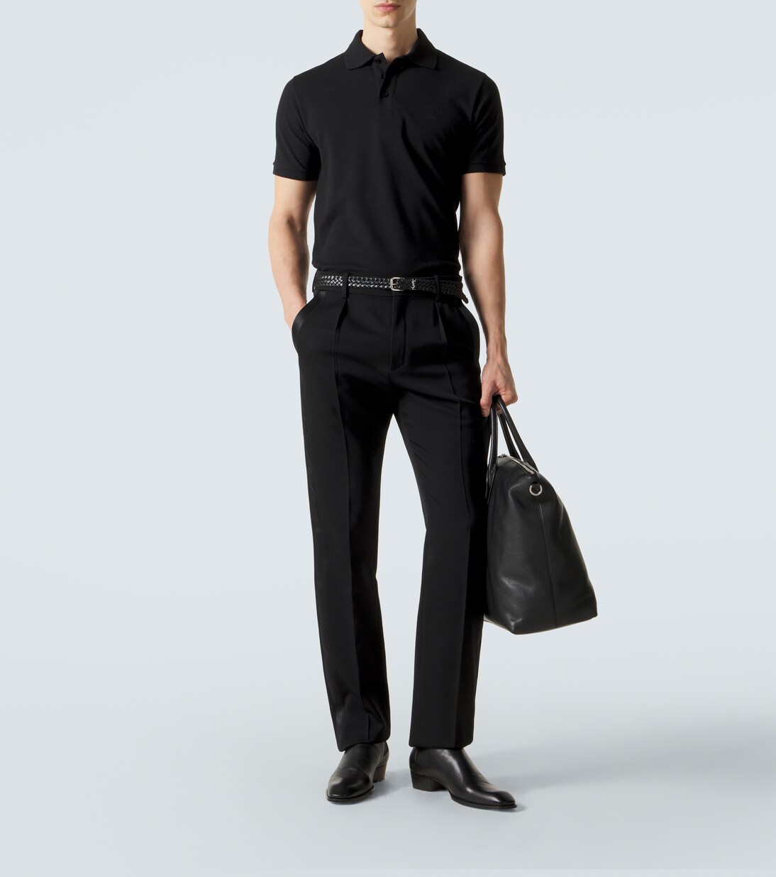 Polo en mezcla de algodón | Saint Laurent