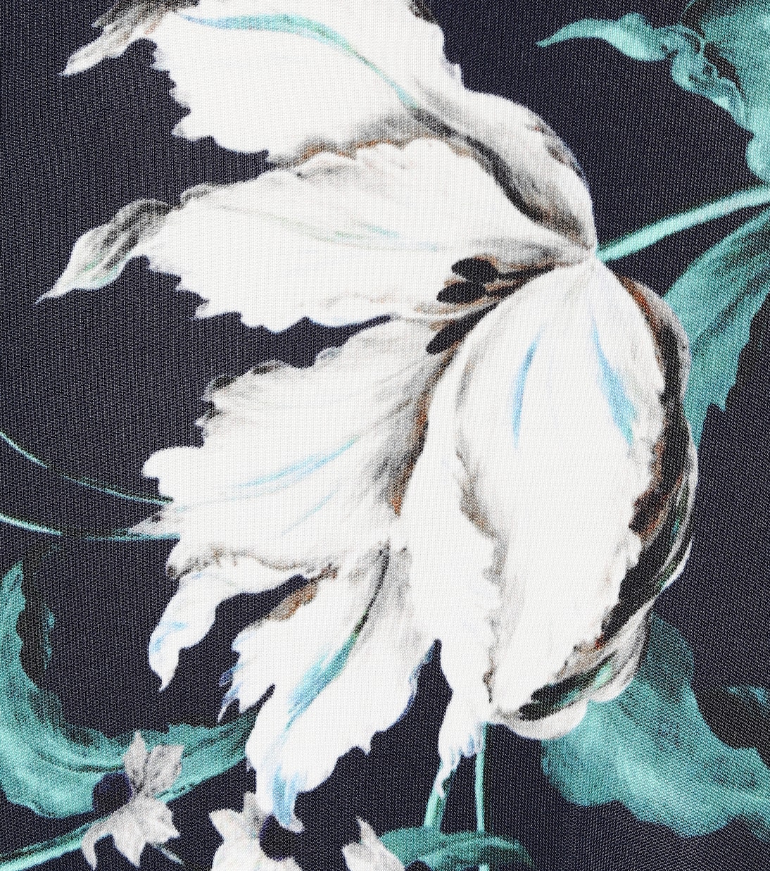 Gonna Vesper a stampa floreale in jersey | Erdem