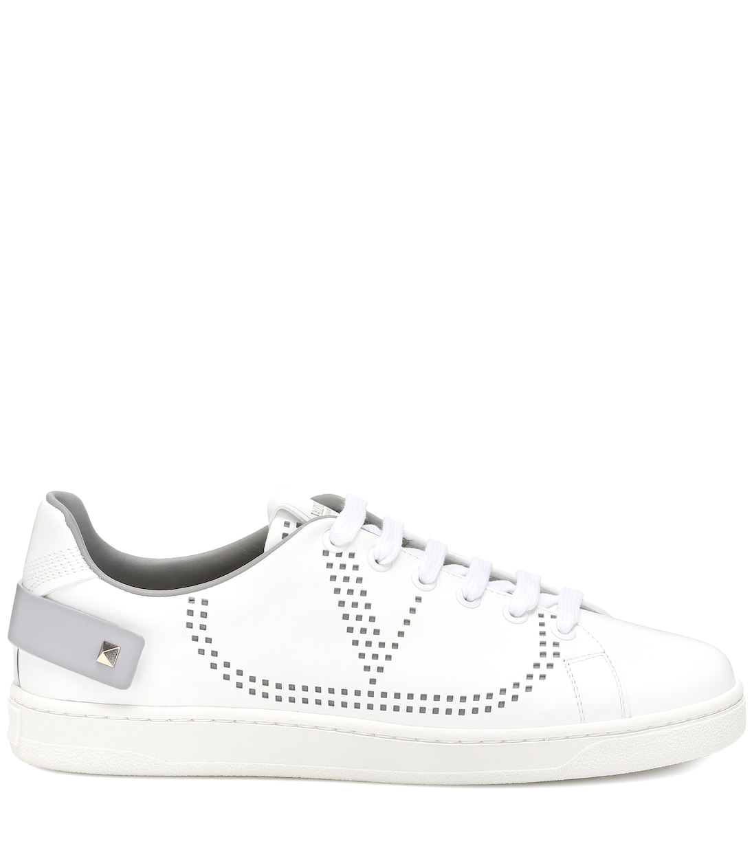 Valentino Garavani BACKNET leather sneakers | Valentino Garavani